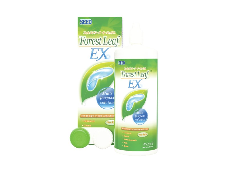 Forest Leaf 360ml - Nước ngâm rửa kính áp tròng mềm