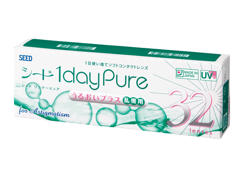 SEED 1dayPure moisture for Astigmatism - Kính áp tròng dùng 1 lần dành cho mắt loạn thị