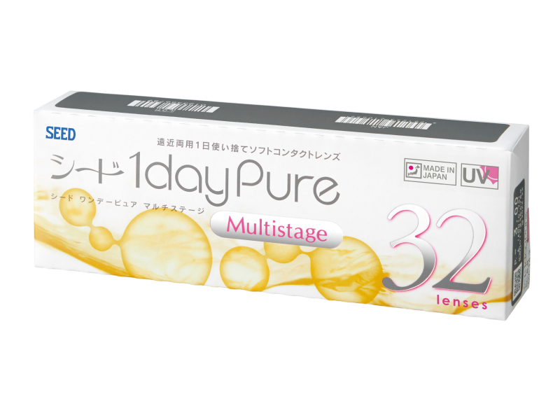 SEED 1dayPure moisture Multistage - Kính áp tròng dùng 1 lần dành cho mắt lão thị