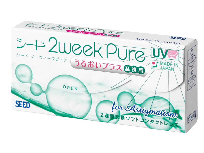 SEED 2weekPure UP for Astigmatism -Kính áp tròng dùng 2 tuần dành cho mắt loạn thị