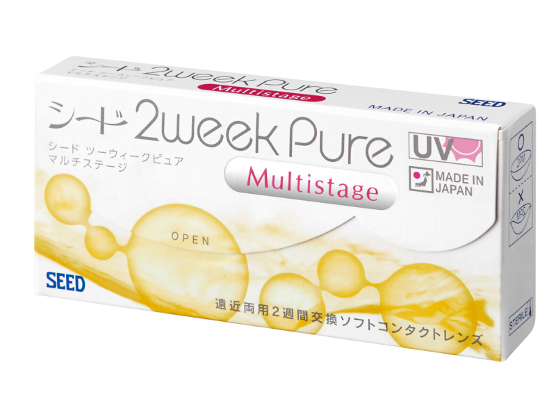 SEED 2weekPure UP Multistage - Kính áp tròng dùng 2 tuần dành cho mắt lão thị