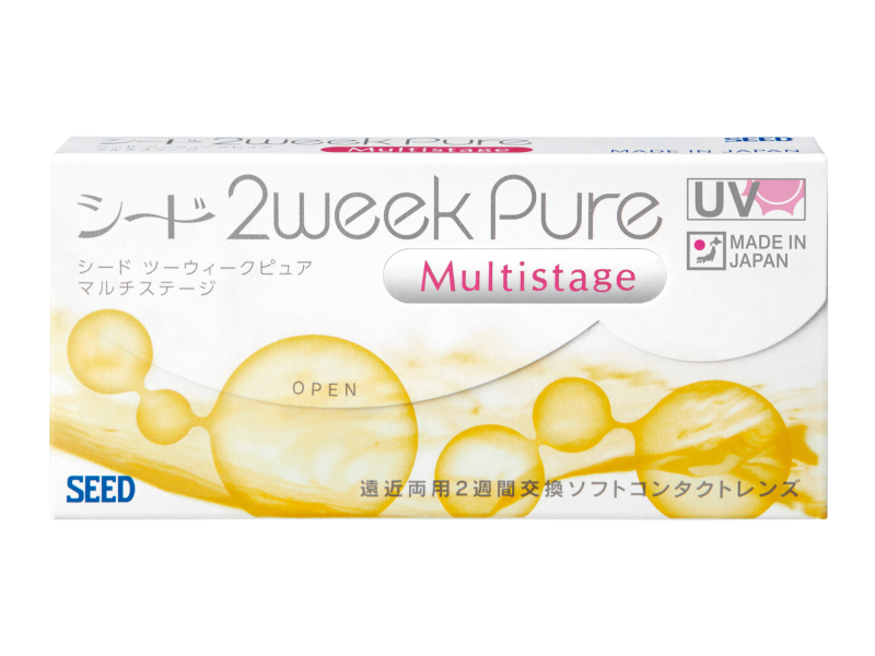 SEED 2weekPure UP Multistage - Kính áp tròng dùng 2 tuần dành cho mắt lão thị