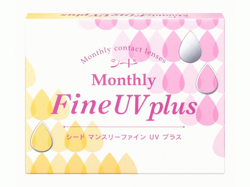 MonthlyFine UV plus – Kính áp tròng dùng 1 tháng dành cho mát cận thị hoặc viễn thị